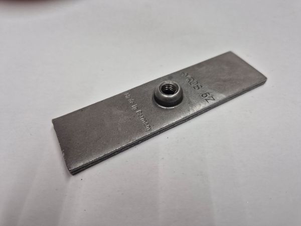 HRZ-5-AP-ST-M-BL Weld plate Hydac