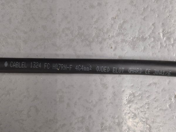 H07RN-F 4 G 4mm² Cable Cablel