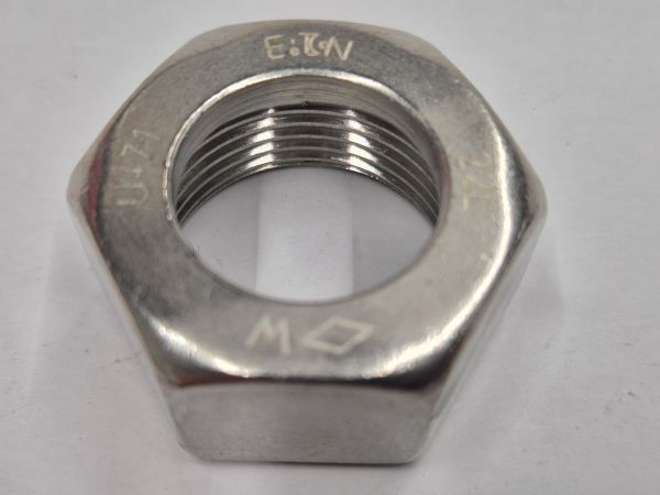 RVS M 22L Nut - EO 24° cone end 22L, stainless steel Eaton
