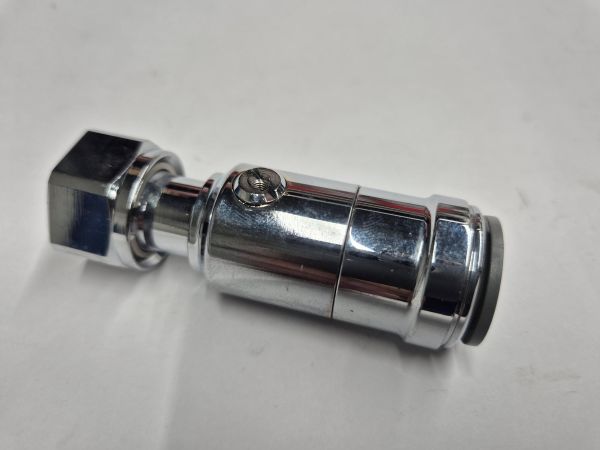 15PTSV Service Valve with Tap Connector (Chrome Plated) John Guest