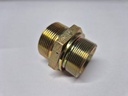 X-GE 30S M38x1,5 Male stud connector - 30S cone end x M38x1,5 male thread, body only, galvanized steel Aeroquip