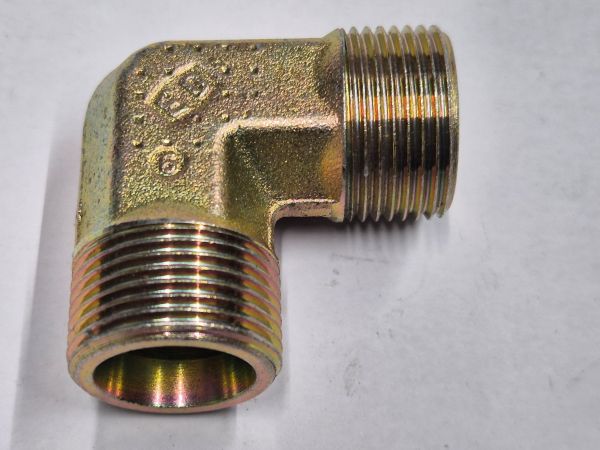 X-W 14S  Union elbow - 14S cone end, body only, galvanized steel