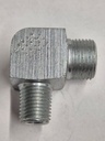 X-WE 10 SR 1/4"K Male stud elbow - 10S cone end x 1/4 male short BSP taper thread, body only EMB