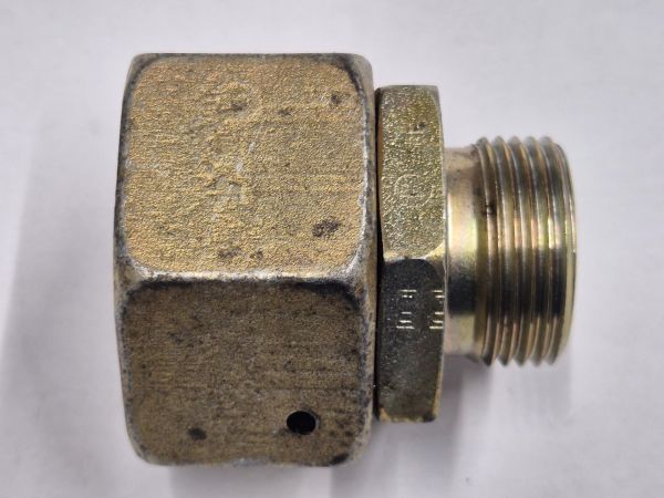 X-RS-O 30/20 Tube end reducer - 30S DKO swivel x 20S cone end, body only, galvanized steel EO