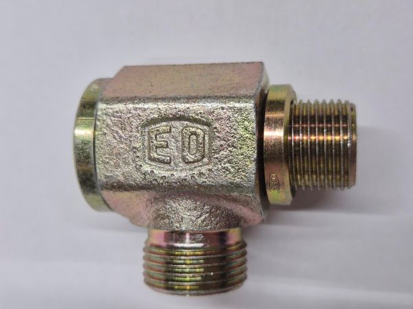 X-DSW 12SR 3/8" banjo Elbow Coupling full flow EO