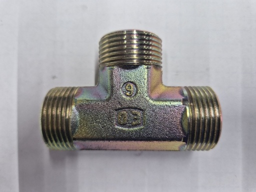 [500181] X-T 20S  Union tee - 20S cone end, body only, galvanized steel