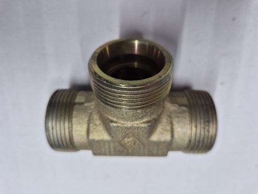 [500193] X-T 25S Union tee - 25S cone end, body only, galvanized steel