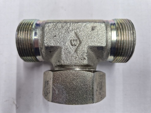 [500203] X-ET-O 30S Swivel nut branch tee - 30S DKO swivel x 30S cone end, body only, galvanized steel