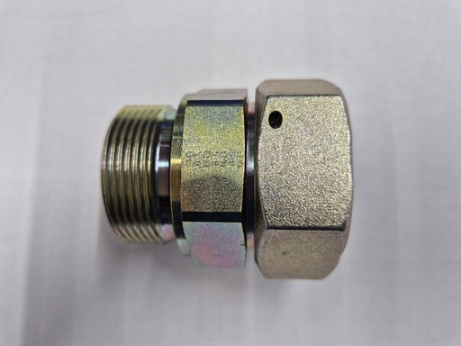 [500221] PS-O 42LR 1.1/2"WD Swivel connector - 42L DKO swivel x 1.1/2 BSPP male thread with ED seal, galvanized steel