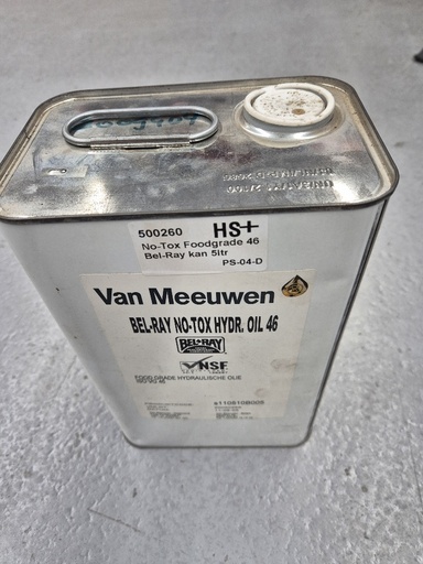 [500260] No-Tox Foodgrade 46 Bel-Ray kan 5ltr