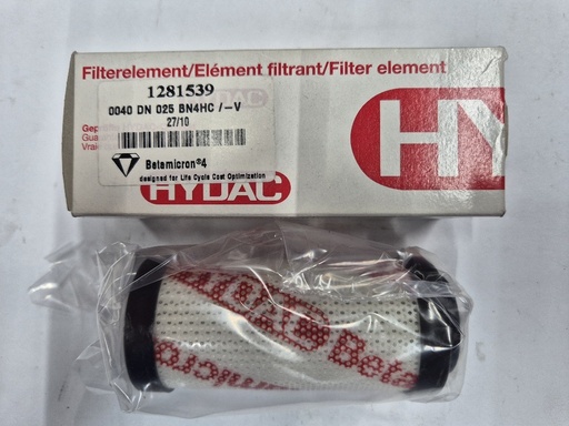 [500291] 0040DN025 BN4HC /-V Filterelement Hydac
