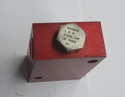 [500309] KL4NA-1.0-N-043A Shuttle Valve Sterling Hydraulics Limited