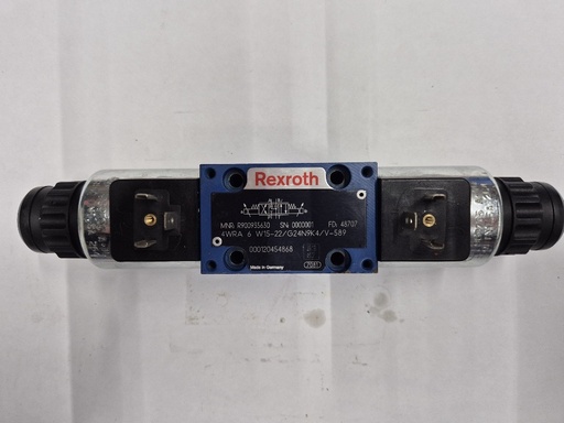 [500355] 4WRA6W15-22/G24N9K4/V-589 NG6 Proportional valve Rexroth