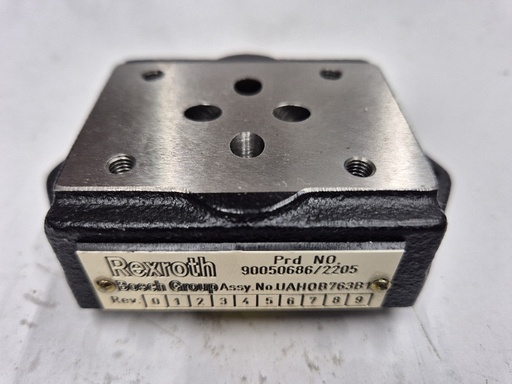 [500412] G04U4-1X/G1/4 Manifold NG6 1-voudig Rexroth