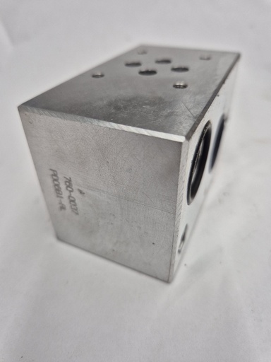[500413] PD06B1-AL NG6 1-voudig Manifold serie Aluminium Argo-Hytos