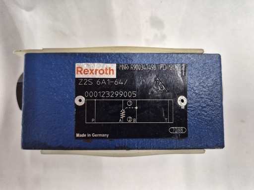 [500432] Z2S 6A1-64/ NG6 gestuurde terugslagklep in A Rexroth