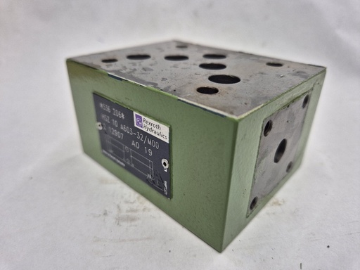 [500468] HSZ 10 A603-32/M00 NG10 meetplaat in A+B Rexroth