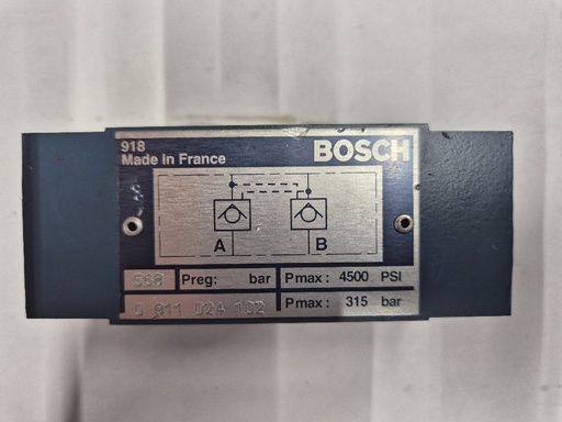 [500492] 0 811 024 102 NG6 gestuurde terugslagklep in A+B Bosch