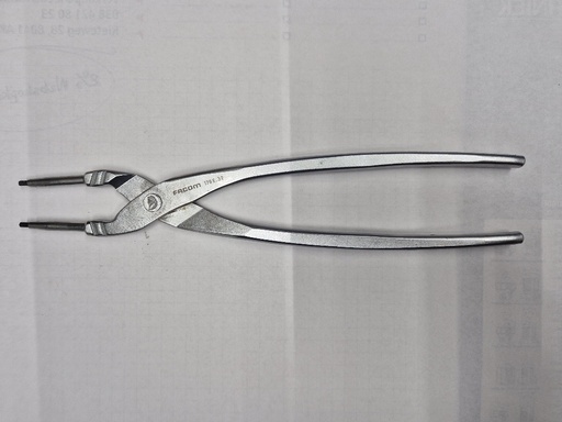 [500537] 179E.32 >85-200mm< 180° Seeger ring Pliers Facom Used