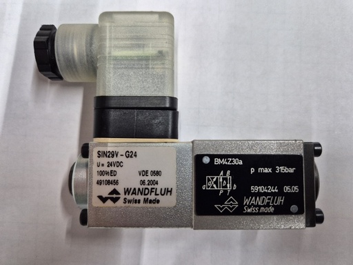 [500558] BM4Z30a-G24 NG3-Mini 4/2directional control valve Wandfluh