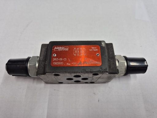 [500918] 2VS3-06-CS Cetop03 Throttle/checkvalve in A+B Sandwich Argo-Hytos Used