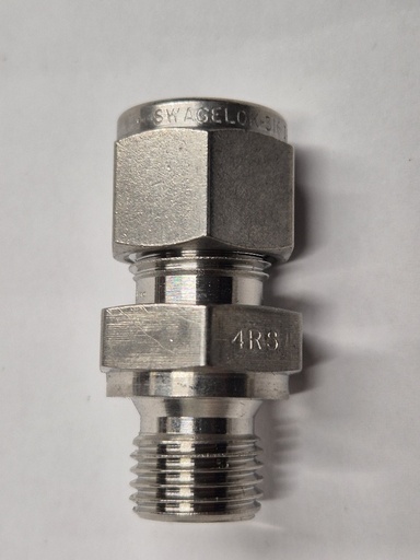 [500946] SS-600-1-4RS rechte inschroefkoppeling Swagelok