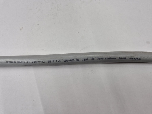 [501000] Rheyflex 500-Y-JZ 25 G 1,5mm² Cable Nexans