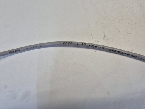 [501020] ÖPVC-JZ 4 G 1mm² Cable TKD-Kabel