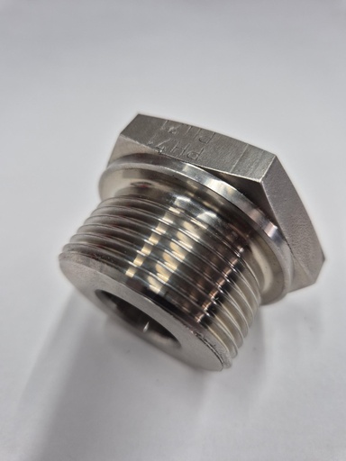 [501063] SS VAD 1.1/4"x1/2" Reducing MALE / FEMALE STUD PH