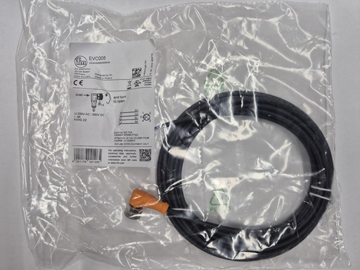 [501094] EVC 005 Connecting cable with socket IFM