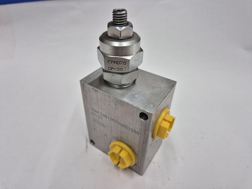 [501129] FPM-D-70-CB-P-1/2-20 Drukbegrenzings ventiel 80-280bar Fluid-Press