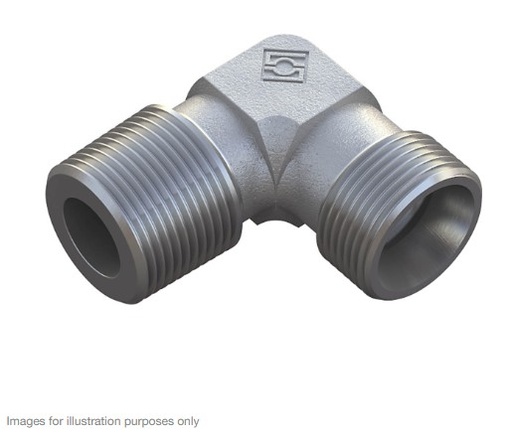 [501506] X-WE 20 SRK 3/4" Male stud elbow - 20S cone end x 3/4 male short BSP taper thread, body only