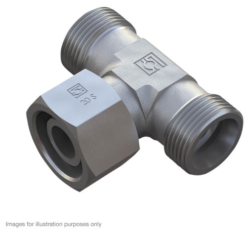 [501604] X-ET-O 12L instelbare T-koppeling EMB