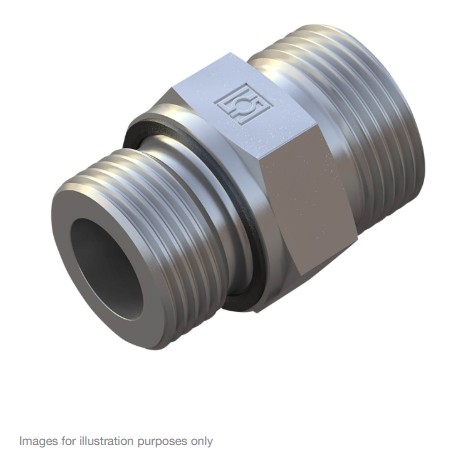 [501608] X-GE 10 LR 1/4"WD Rechte inschroefkoppeling EMB