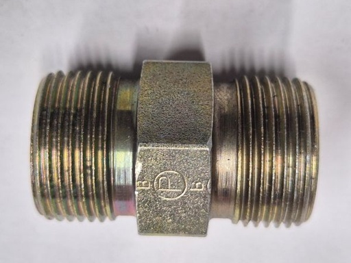 [501662] X-G 14S Straight Fitting only fitting body Steel, Plated